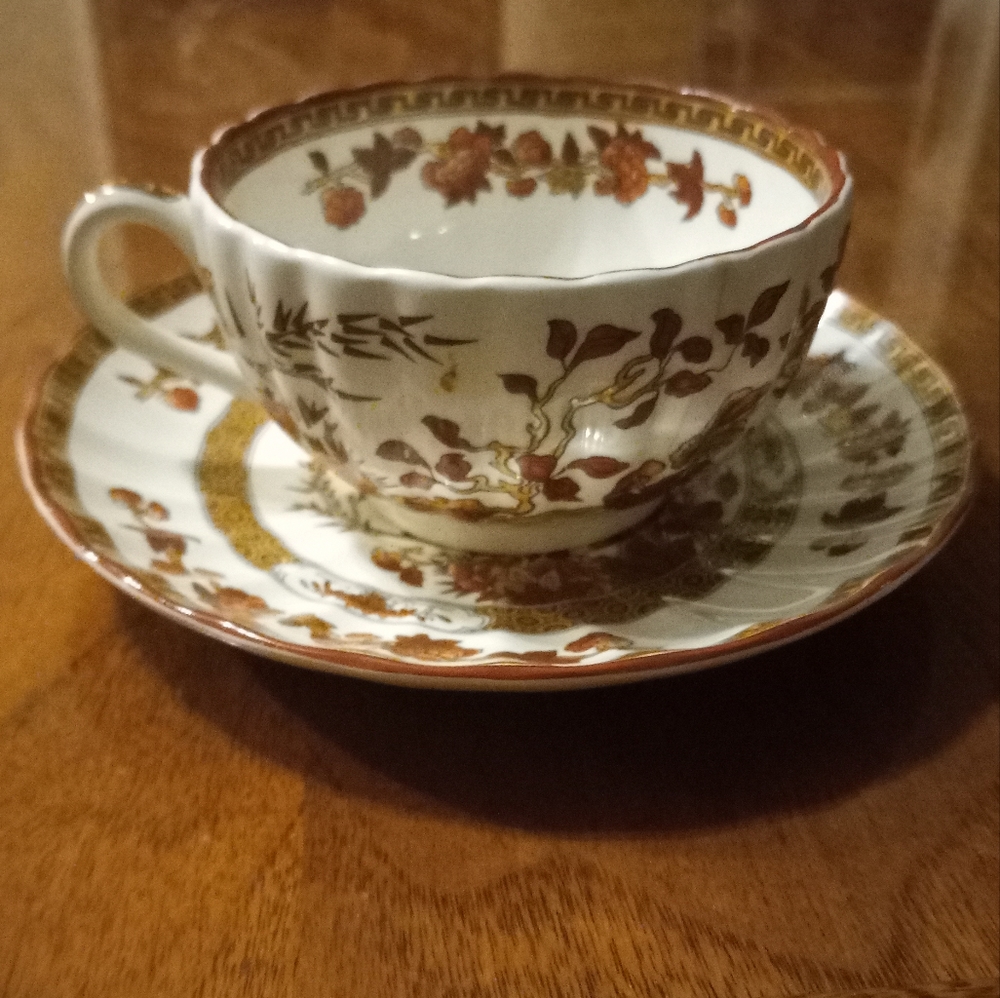 Spode Indian Tree Teacup and Saucer